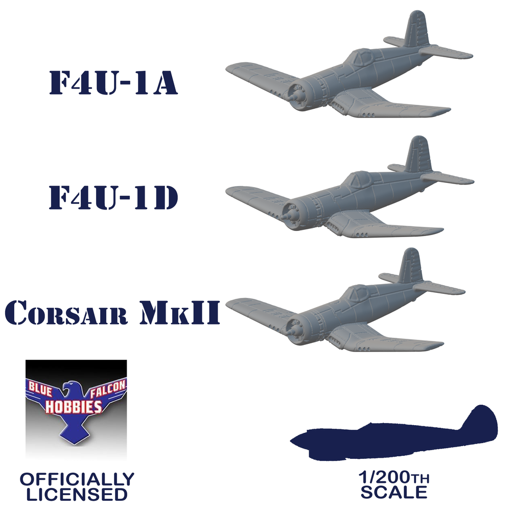 F4U Corsair Model from Blue Falcon Hobbies — Lead Pursuit Podcast